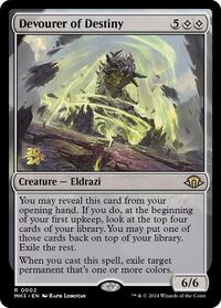 Devourer of Destiny, Prerelease Cards
