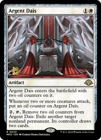 Argent Dais, Prerelease Cards