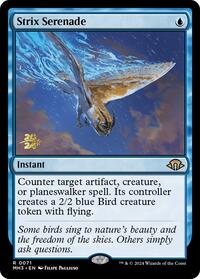 Strix Serenade, Prerelease Cards