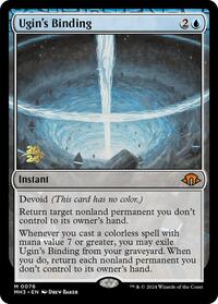Ugin's Binding, Prerelease Cards