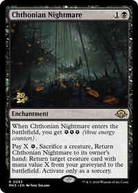 Chthonian Nightmare, Prerelease Cards