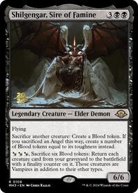 Shilgengar, Sire of Famine, Prerelease Cards