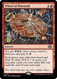 Wheel of Potential, Prerelease Cards