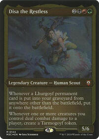 Disa the Restless (Display Commander) - Thick Stock, Commander: Modern Horizons 3