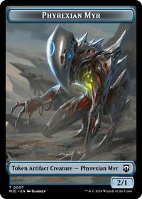Phyrexian Myr // Servo Double-Sided Token, Commander: Modern Horizons 3
