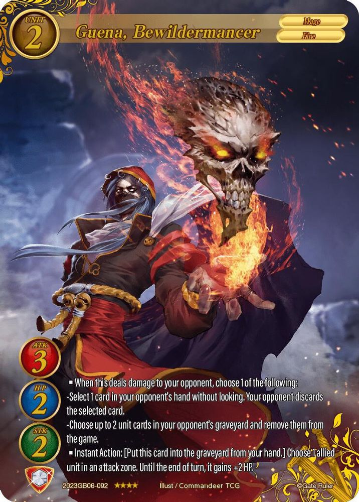 Guena, Bewildermancer, Standard, front