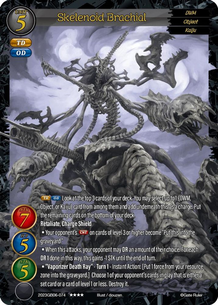Skelenoid Brachial, Standard, front