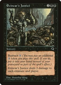 Evincar's Justice, Tempest