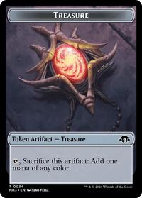 Treasure // Energy Reserve Double-Sided Token, Modern Horizons 3