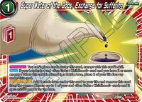 Super Water of the Gods, Exchange for Suffering