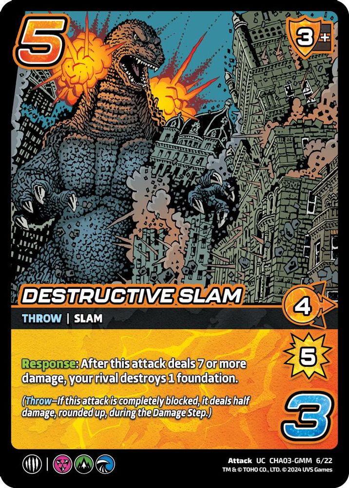 Destructive Slam, Standard, front