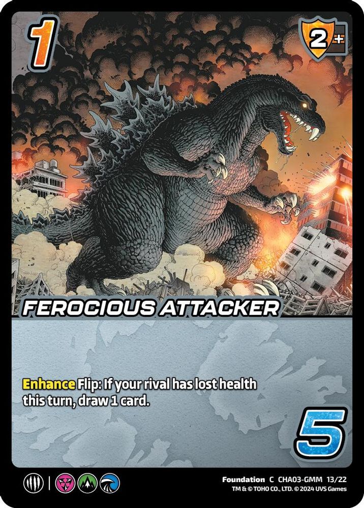 Ferocious Attacker, Standard, front