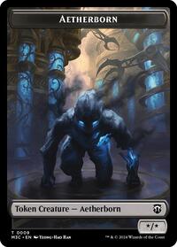 Aetherborn (Ripple Foil) // Thopter Double-Sided Token, Commander: Modern Horizons 3