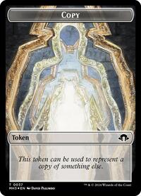 Copy (Ripple Foil) // Gremlin Double-Sided Token, Modern Horizons 3
