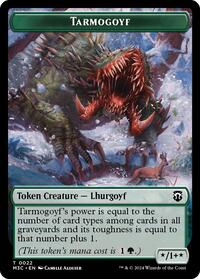 Tarmogoyf (Ripple Foil) // Goblin Double-Sided Token, Commander: Modern Horizons 3