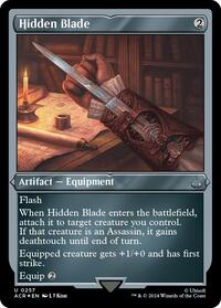 Hidden Blade (Foil Etched), Universes Beyond: Assassin's Creed