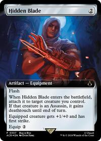 Hidden Blade (Extended Art), Buy-A-Box Promos
