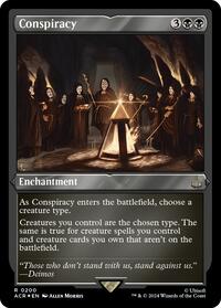 Conspiracy (Foil Etched), Universes Beyond: Assassin's Creed