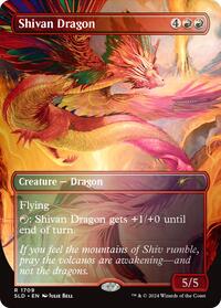 Shivan Dragon (Rainbow Foil), Secret Lair Drop Series