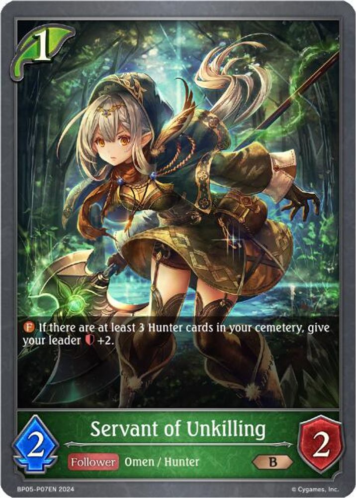 Servant of Unkilling - P07EN (Foil), Standard, front