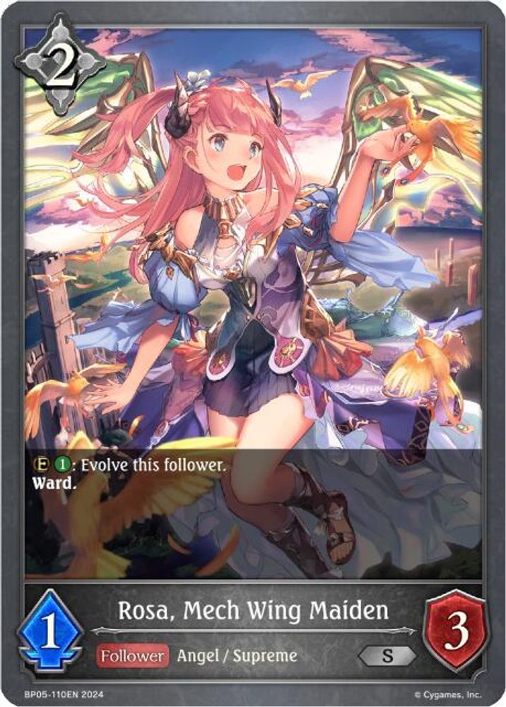 Rosa, Mech Wing Maiden, Standard, front