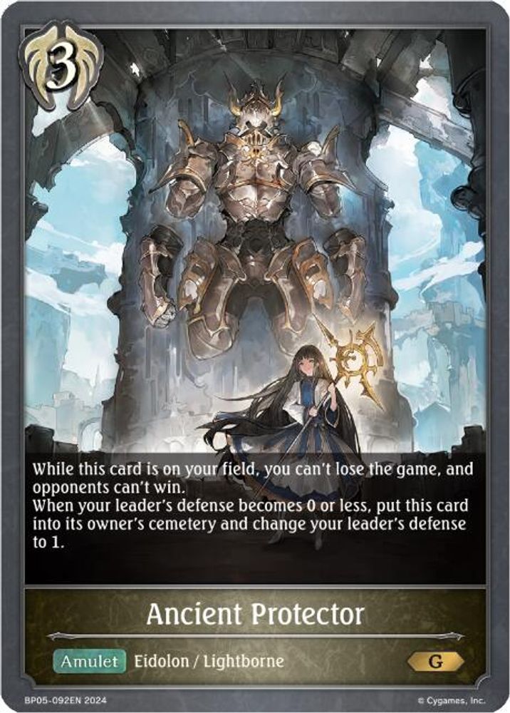 Ancient Protector, Standard, front