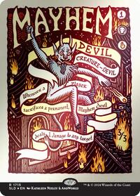 Mayhem Devil (Rainbow Foil), Secret Lair Drop Series