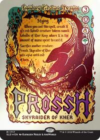 Prossh, Skyraider of Kher (Rainbow Foil), Secret Lair Drop Series