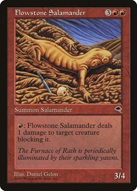 Flowstone Salamander, Tempest