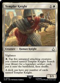 Templar Knight, Universes Beyond: Assassin's Creed