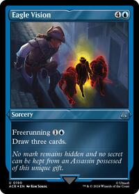 Eagle Vision (Foil Etched), Universes Beyond: Assassin's Creed