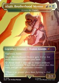 Altair, Brotherhood Mentor - Kelsien, the Plague (Rainbow Foil), Secret Lair Drop Series