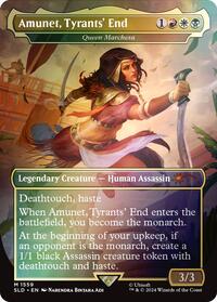 Amunet, Tyrants' End - Queen Marchesa (Rainbow Foil), Secret Lair Drop Series