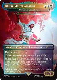 Basim, Master Assassin - Ramses, Assassin Lord (Rainbow Foil), Secret Lair Drop Series