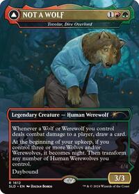 NOT A WOLF - Tovolar, Dire Overlord, Secret Lair Drop Series
