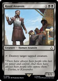 Royal Assassin, Universes Beyond: Assassin's Creed