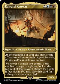 Edward Kenway (Foil Etched), Universes Beyond: Assassin's Creed