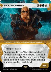 Eivor, Wolf-Kissed (Showcase) (Textured Foil), Universes Beyond: Assassin's Creed