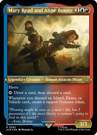 Mary Read and Anne Bonny (Foil Etched), Universes Beyond: Assassin's Creed