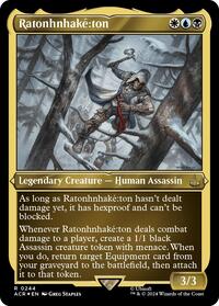 Ratonhnhake:ton (Foil Etched), Universes Beyond: Assassin's Creed