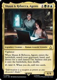 Shaun & Rebecca, Agents, Universes Beyond: Assassin's Creed