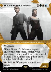 Shaun & Rebecca, Agents (Showcase), Universes Beyond: Assassin's Creed