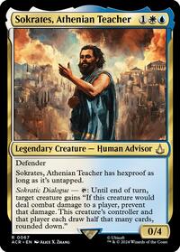 Sokrates, Athenian Teacher, Universes Beyond: Assassin's Creed