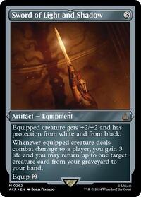 Sword of Light and Shadow (Foil Etched), Universes Beyond: Assassin's Creed