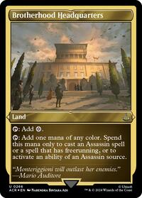 Brotherhood Headquarters (Foil Etched), Universes Beyond: Assassin's Creed