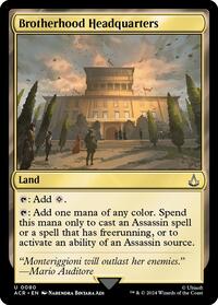 Brotherhood Headquarters, Universes Beyond: Assassin's Creed