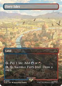 Fiery Islet (Borderless), Universes Beyond: Assassin's Creed