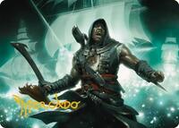 Adewale, Breaker of Chains Art Card (Gold-Stamped Signature), Art Series: Universes Beyond: Assassin's Creed