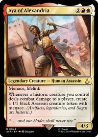 Aya of Alexandria, Universes Beyond: Assassin's Creed