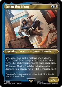Basim Ibn Ishaq (Foil Etched), Universes Beyond: Assassin's Creed